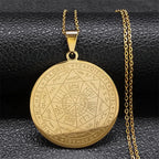 Seal of Seven Archangels Pendant — Stainless Steel