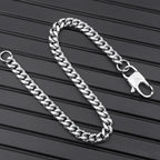 Thick Cuban Link Bracelet 8-14mm — Stainless Steel