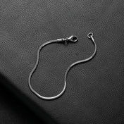 Square Snake Chain Bracelet 2mm — 316L Stainless Steel, 18-20cm