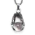 Dragon Claw Stainless Steel Pendant Necklace