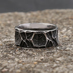 Nordic Viking Rune Ring — Stainless Steel