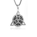 Trendy Mogan David Star Pendant High-Quality Alloy Israel Jewish Star of David Necklace for Men Jewelry
