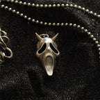 Scream Ghost Horror Skull Mask Necklace Death Retro Personality Tide Sweater Chain