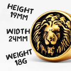 Lion King Ring — Stainless Steel