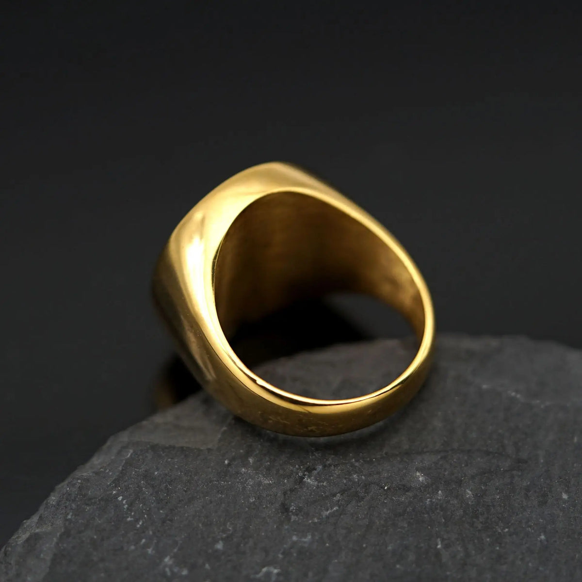 New Retro China Style Tai Chi Diagram Black White Rhinestones 316L Stainless Steel Male Female Ring