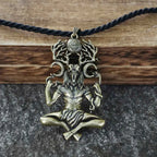 Cernunnos Horned God Pendant Necklace