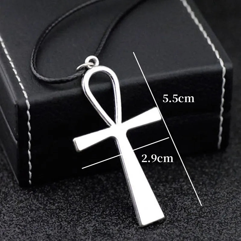 10pcs Cool Ancient Egyptian Eye of Horus/Ankh Cross Charms Pendant necklace Jewelry for Men Women