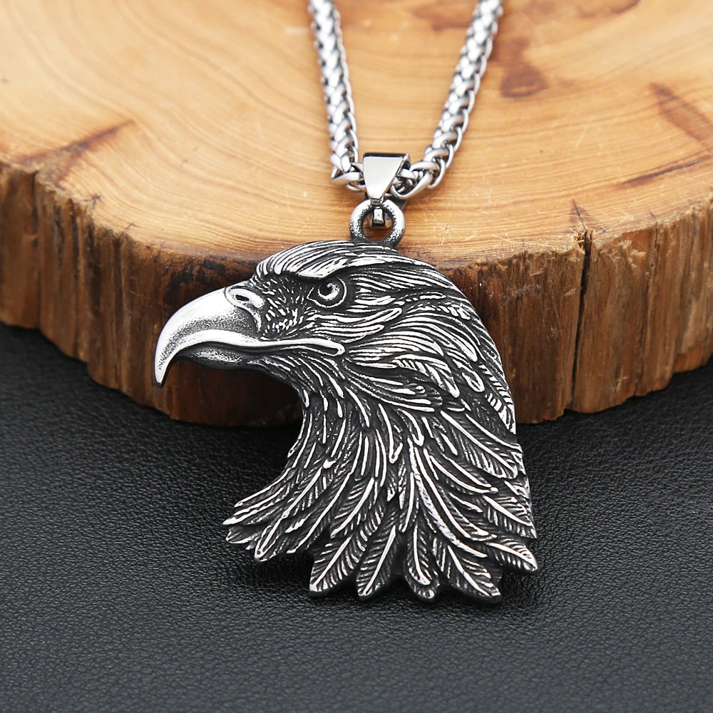 Eagle Pendant — Stainless Steel