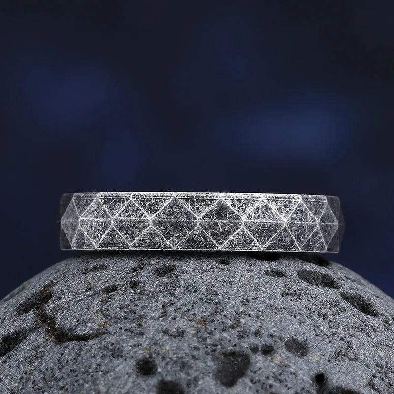 Fashion Retro 2023 New 316L Stainless Steel Creative Style Viking Norse Triangular Ring For Teens Jewelry Valentine's