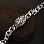 Virgin Mary Prayer Bracelet — Stainless Steel