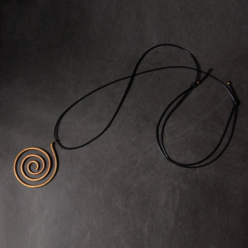 Minimal Copper Chain Necklace — Adjustable