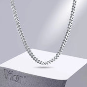 Cuban Link Stainless Steel Chain 3MM Layered
