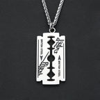 Steel Pendant Punk Music Band Judas Priest Razor