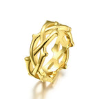 Thorn Vine Ring — Stainless Steel