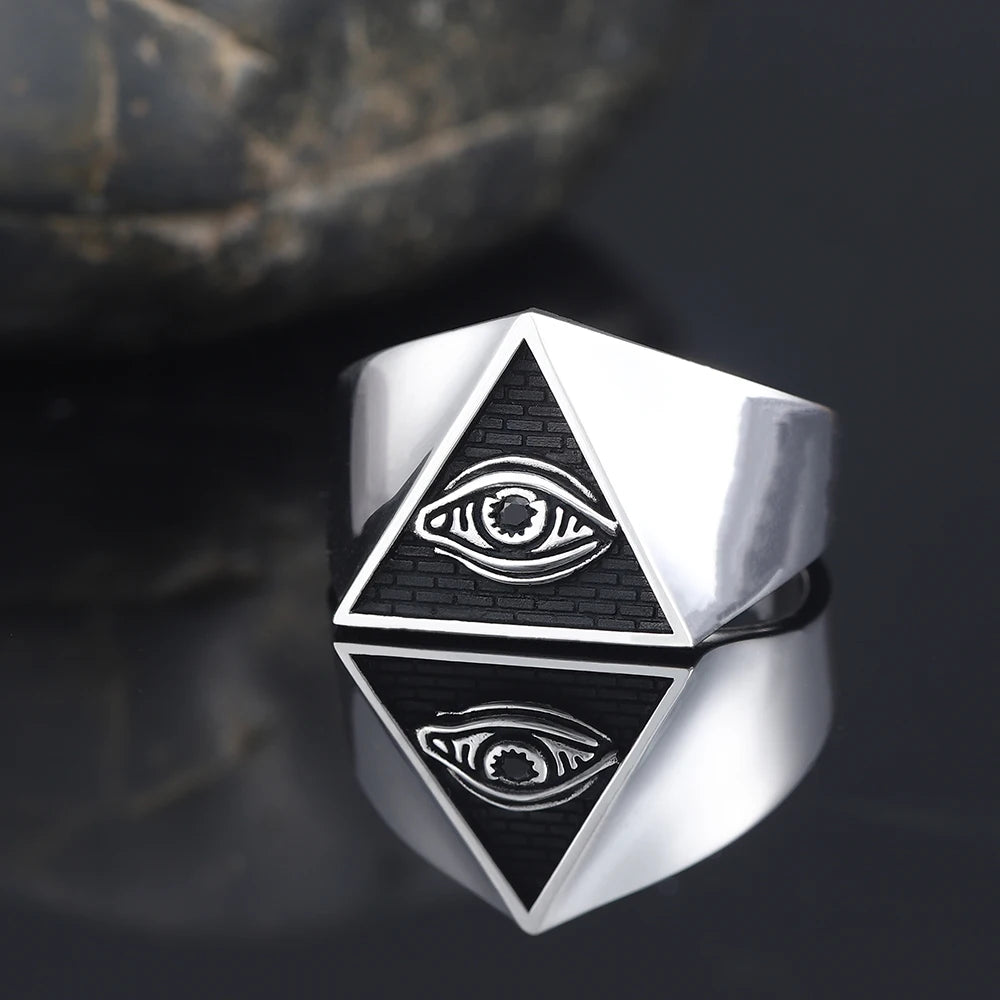 All-Seeing Eye Ring — 925 Silver