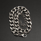 3.5-7MM Stainless Steel Chain Bracelets For Men Women Punk Curb Cuban Link Chain Bangle Fashion Party Never Fade Jewelry