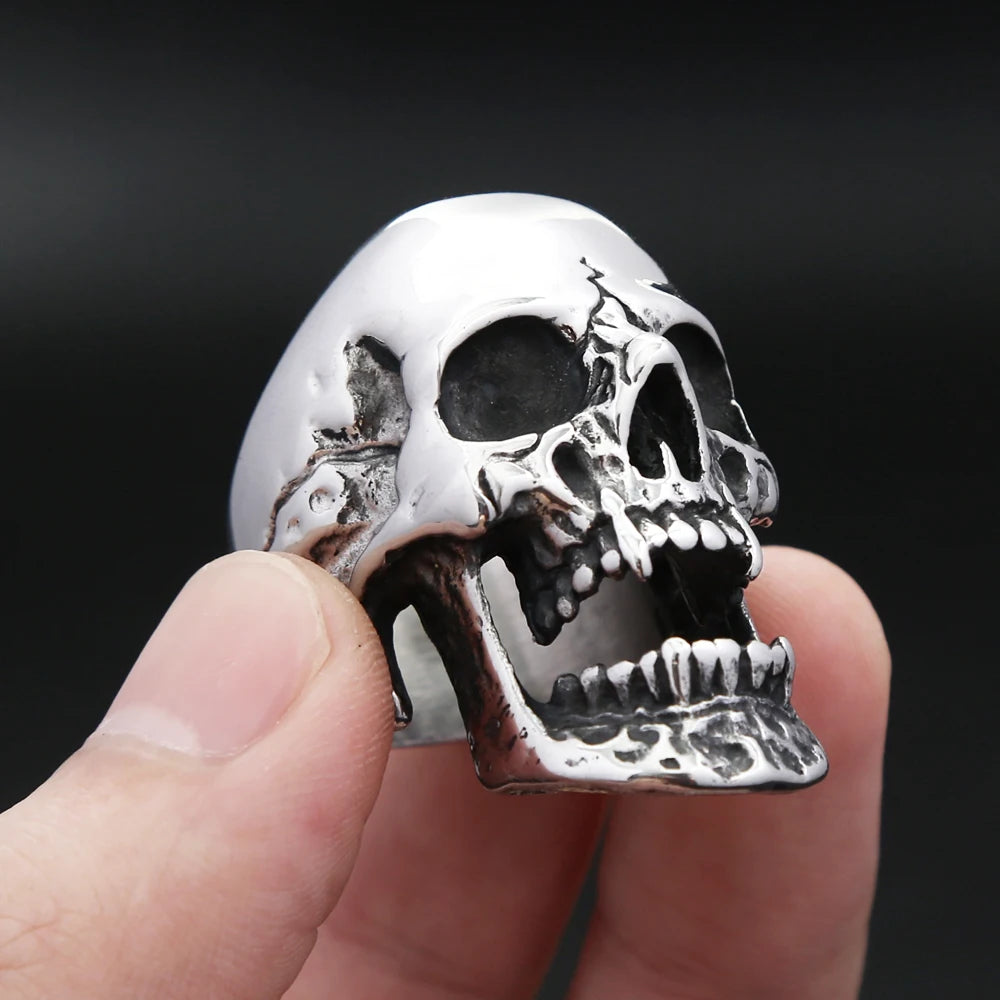 Skull Ring — Stainless Steel