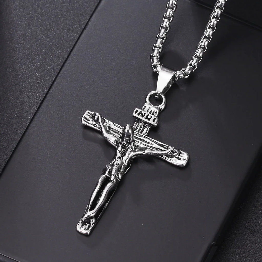 Punk Bull Buffalo Skull Pendant Necklace For Cool Men Women Stainless Steel Long Chain Necklace Party Gift Hip Hop Jewelry