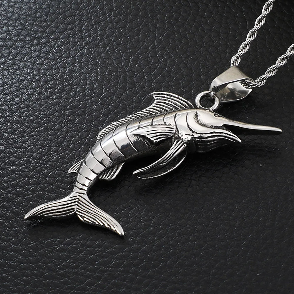 Animal Pendant Necklace — 316L Stainless Steel