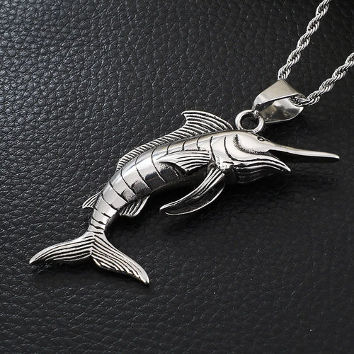 Animal Pendant Necklace — 316L Stainless Steel