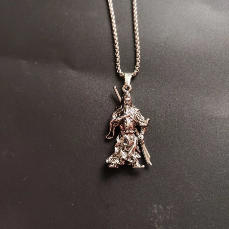 Steel Pendant Ethnic Style Retro