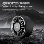 Car aromatherapy fan high wind clip fan can add essential oil USB small fan car accessories gift