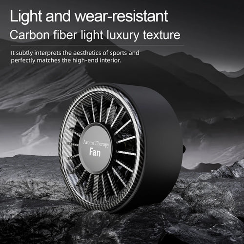 Car Clip Fan — Aromatherapy, USB