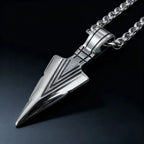 Viking Steel Pendant 316L Spear Punk Style