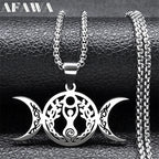 Witchcraft Stainless Steel Pendant Necklace