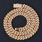 Iced Out Cuban Necklace Stainless Steel 10MM