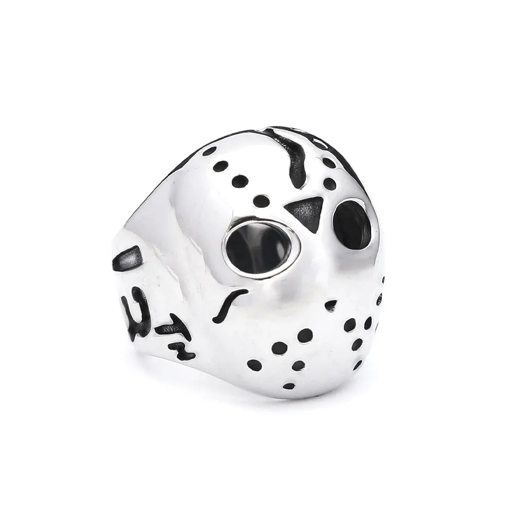 Gothic Skull Ring — Stainless Steel