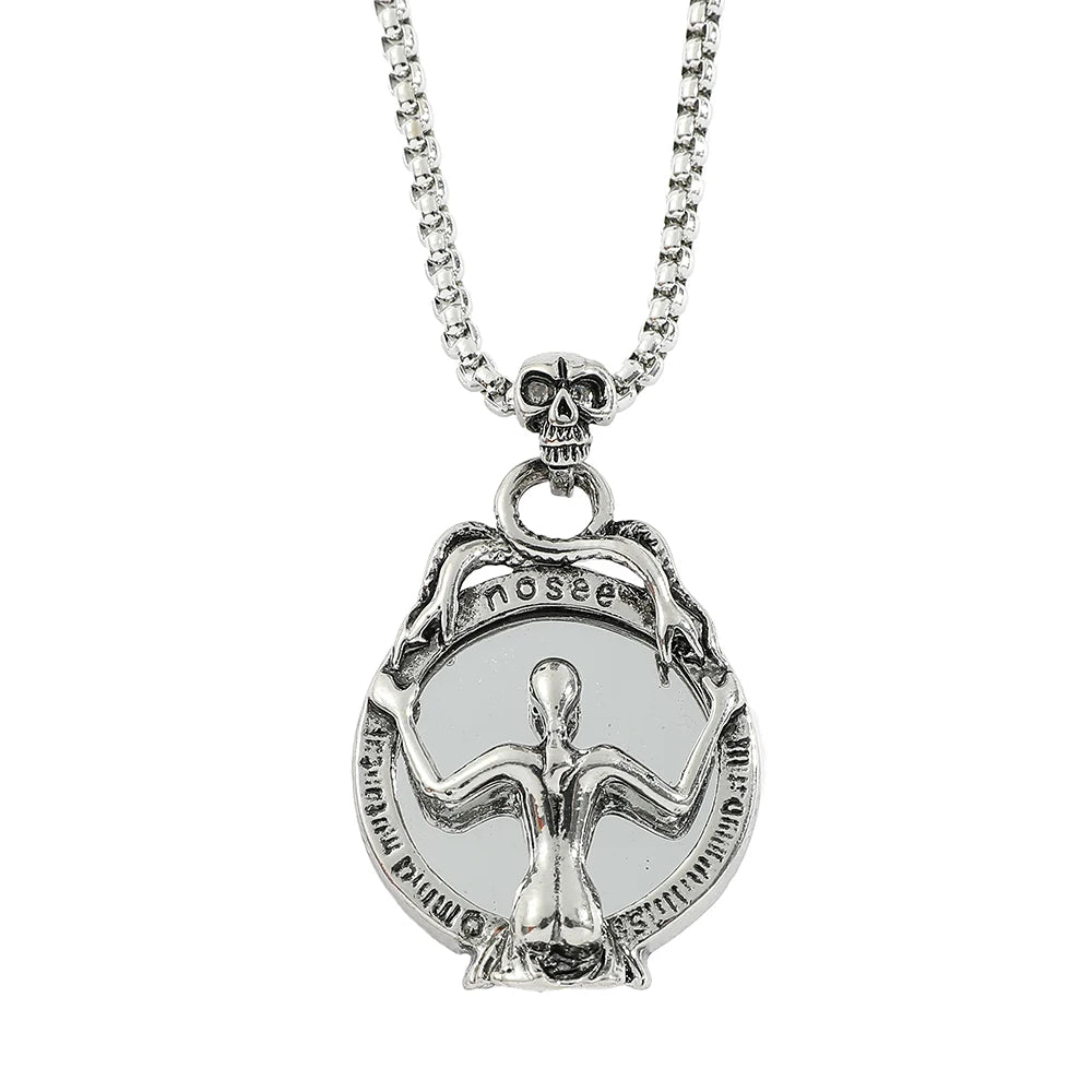Gothic Skull Pendant Necklace