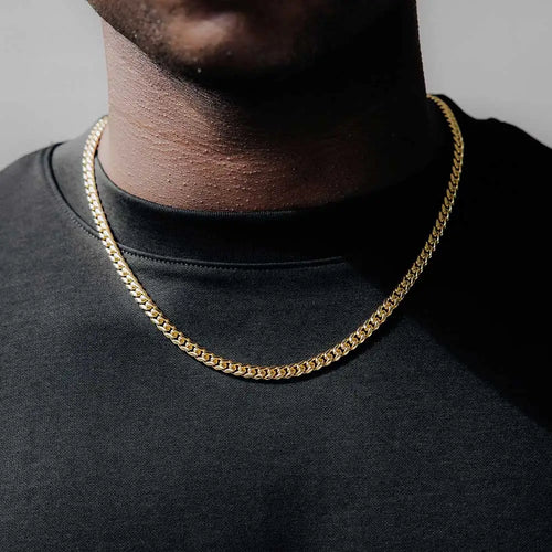 8MM Cuban Gold Necklace