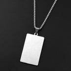 Christian Archangel Saint Michael Protect Us Cross Medal Pendant Necklace Stainless Steel Chain Amulet Jewelry Gift