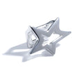925 Silver Grillz Star Five-Point Statement