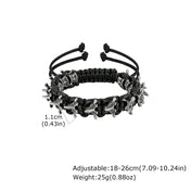 Dragon Spine Woven Stainless Steel Bracelet 11MM
