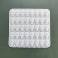 40 Holes Skull Ice Cube Silicone Mold Halloween Creative Decoration Reusable Bar Party Ice Making DIY Candy Chocolate