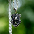 Vintage Skull Stainless Steel Pendant Necklace