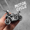 Punk Motorcycle Series Rider Route66 Stainless Steel Men Necklace Pendant Chain New in For Women Fashion Jewelry Gifts Wholesale