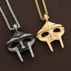 MF Doom Pharaoh Mask Pendant — Stainless