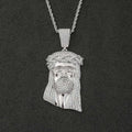 Necklaces Chain For Women Mens Full Iced Out Zircon Custom Big Jesus Pendant With Cuban Chain Hip Hop Jewelry