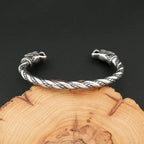 Dragon Viking Steel Bracelet Double Punk Wristband