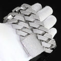 Iced Out Cuban Chain Necklace 30MM 7 Row