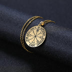 Seal of Solomon Protection Talisman Necklace — Stainless Steel
