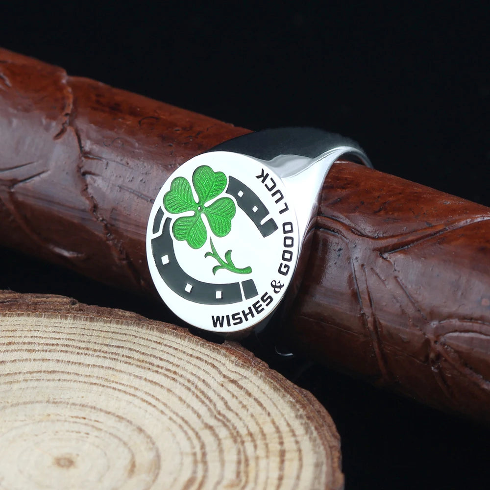 Four Leaf Clover Ring — 925 Silver