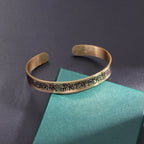 Fashion Design Stainless Steel Curved Tableware Fork Open Bracelet Men and Women Personality Charm Hip Hop Casual