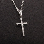 Punk Stiletto Cross Anime Accessories Judgement Chain Necklace Hunter X Hunter Pendant Men's Jewelry Gift for Boys Casual Style