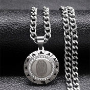Holy Mary Our Lady Guadalupe Steel Pendant Virgin Medal