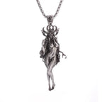 Fashion Anime Sexy Double Ponytail Lolita Pendant Goddess Necklace Men and Women Charm Temptation Cool Jewelry