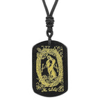 Tarot Black Pendant Necklace